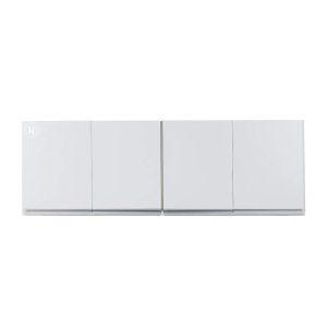 ALACENA ARCO 140 4 PTAS BLANCO ALUM RICCHEZZE