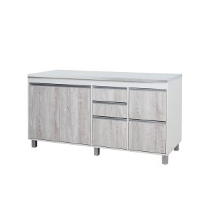 BAJO MESADA SORRENTO 160 2P 5C CASCINA-GRIS RICCHEZZE