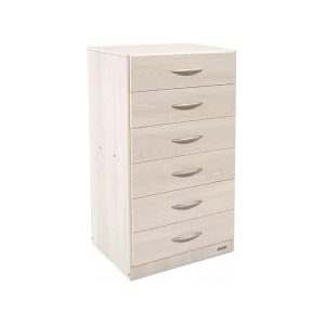 CHIFONIER 6 CAJ GRIS ANDINO 9200 PLATINUM