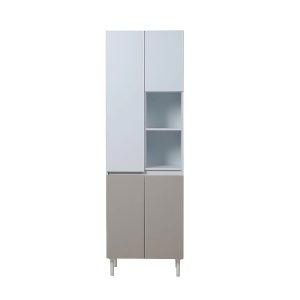 DESPENSERO 060 4P  LIVORNO BEIGE/AVELLANA 35604584 RICCHEZZE