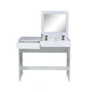 ESCRITORIO 090 CAMARIN C/ESPEJO MESINA BLANCO RICCHEZZE