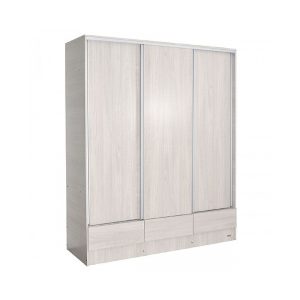 PLACARD 3 PTAS/CORRED 181X220X060 PREMIUM 635 GRIS ANDINO PLATINUM
