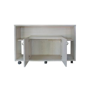 RACK TV 105X40X67 GRIS ANDINO 26040 PLATINUM