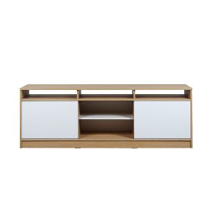 RACK TV 180 MESINA BLANCO/ROBLE NAT RICCHEZZE