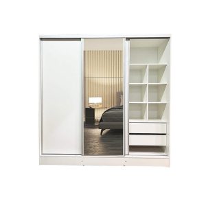 PLACARD 3 PTAS/CORRED 200X200X055 BCO ALFA CON ESPEJO CR