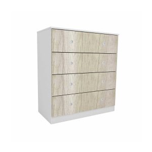 COMODA 4 CAJ HELSINKI BLANCO 1722 HEL BLA CORSA