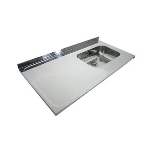 MESADA ACERO INOX 120X60 DH 52 SIMPLE DER 212 DHINOX