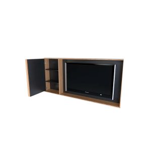 PANEL TV 180 CON PUERTA VARILLADA 1045-CON TABLES