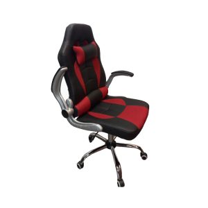 SILLON GAMER NEGRO ROJO PIR VAR