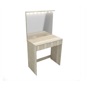 TOCADOR MAQUILLADOR LED ESPEJO Y CAJON HEL 1429-L CORSA